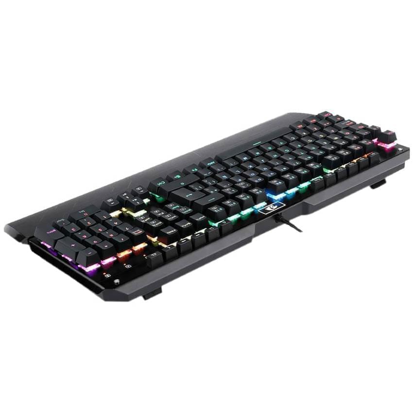Teclado Mecanico Redragon Indrash Rgb Negro Switch Red